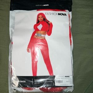Fashion nova power ranger costume